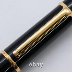 Cartier Cartier Fountain Pen Diabolo de Cartier ST180004 Black Gold Nib 18K