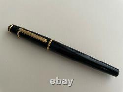 Cartier Diabolo Black Composite Gold Trims Fountain Pen