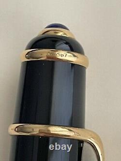 Cartier Diabolo Black Composite Gold Trims Fountain Pen