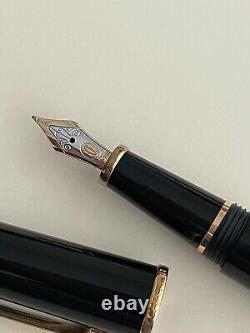 Cartier Diabolo Black Composite Gold Trims Fountain Pen