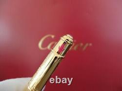 Cartier Diabolo India Inspiration Fountain Pen NEW Compl. Set W. /Stamped Cert