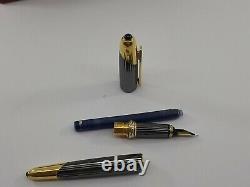 Cartier Fountain Pen Cougar Edition 1992 Nib Gold 18k 750 & Carbon