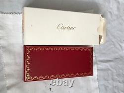 Cartier Gordon Gold Plated FP + BP Set, 18K M Nib-Mint