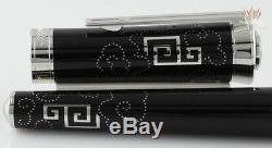 Cartier Limited Edition China Inspiration Black Lacquer Palladium Fountain Pen