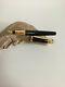 Cartier Pasha Marble Black Lacquer And Gold Plated Fountain Pen 18k Nib
