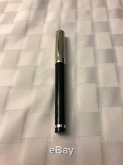 Cartier Pasha de Cartier Black Composite Platinum Finish Fountain Pen