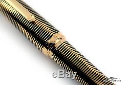 Cartier Python Gold Plated & Black Lacquer Limited Edition Fountain Pen