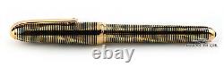 Cartier Python Gold Plated & Black Lacquer Limited Edition Fountain Pen #293