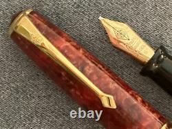 Conway Stewart Magnificent L. E. Fountain Pen Stub Nib In Box