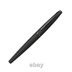 Cross ATX Fountain Pen in Brushed Black PVD Medium Point NEW in Box