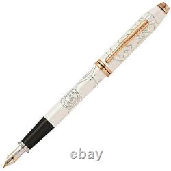 Cross Fountain Pen Townsend Star Wars BB-8 Medium Nib White Lacquer AT0046D-50MD