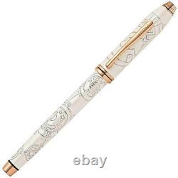 Cross Fountain Pen Townsend Star Wars BB-8 Medium Nib White Lacquer AT0046D-50MD