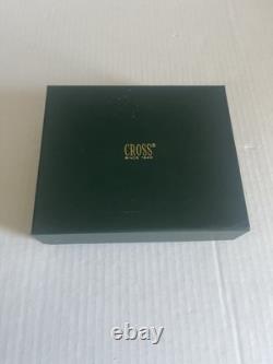 Cross Townsend Fountain Pen Black Gloss & 14k Gold Orig Case Ink