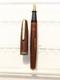 D4 Vtg Urushi Lacquer Eyedropper Valve Fountain Pen 14k F Flex Nib
