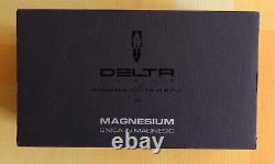 DELTA Magnesium (Unica) fountain pen body without nib, matt black, +converter