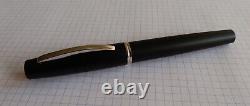 DELTA Magnesium (Unica) fountain pen body without nib, matt black, +converter