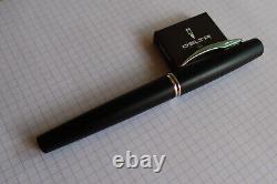 DELTA Magnesium (Unica) fountain pen body without nib, matt black, +converter