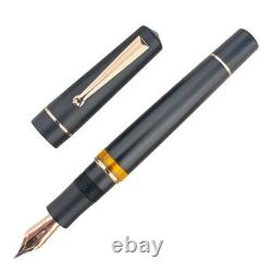 Delta Duna Fountain Pen, Matte Black & Rose Gold, New, Made In Italy