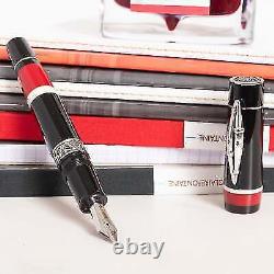 Delta Ethnic Minority Series Maori Fountain Writing Pen Black/Red