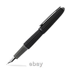 Diplomat Aero Fountain Pen Black Extra Fine Point D40301021 New in Box