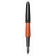 Diplomat Fountain Pen Aero Orange And Black Aluminum, Broad D40313028