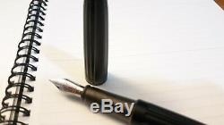 Diplomat aero fountain pen (Black) Medium Nib