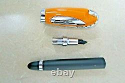 Ducati Writing Machines Orange & Black Fountain Pen with Ducati Case (Pre Owned)