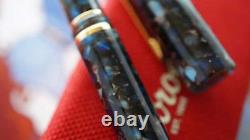 Esterbrook Estie Fountain Pen, Nouveau Blue, Gold Trim, Medium Nib