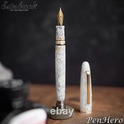 Esterbrook Estie Winter White Cartridge/Conveter Fountain Pen Fine