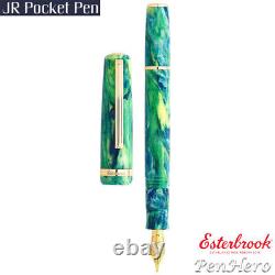 Esterbrook JR Beleza Gold Plate Trim Fountain Pen Medium EJRBA-M