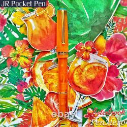 Esterbrook JR Pocket Pen Orange Sunset Fountain Pen Fine EJROS-F