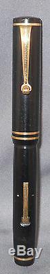 Eversharp Vintage Black Roller Clip Fountain Pen-working