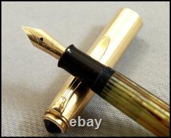 Extremely Rare Vintage Pelikan 500 Nn Tortoise Fountain Pen 1956