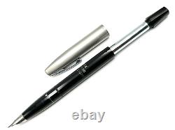 FINE NOS c1970 SHEAFFER IMPERIAL II DELUXE BLACK TOUCHDOWN FOUNTAIN PEN PdAg F