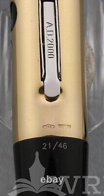 Fountain Pen Delta Limited Edition Adolphe Sax Solid Gold 21/46 Nib M