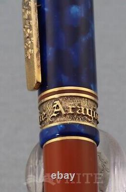 Fountain Pen Delta Limited Edition Corona De Aragon 268/864 Nib F