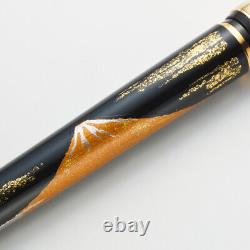 Fountain pen Aka Fuji Design 18K Traditional Kanazawa Foil Platinum Fountain Pen