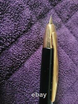 Fountain pen Pilot Vanashing Point Black And Gold With gold Fine Nib