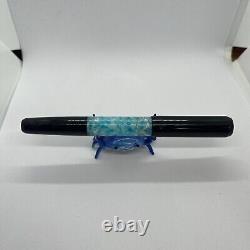 Franklin-Christoph Model 55 Cracked Ice & Sparkle Black Fountain Pen M Nib