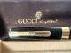 Gucci Fountain Pen Black Resin Cartridge Nib M Warranty Never Used