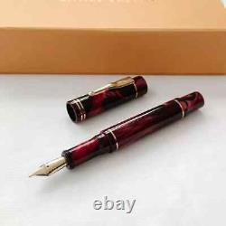 Gioia Allaria Amaranto Fountain Pen Black & Red, Resin