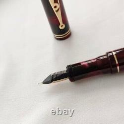 Gioia Allaria Amaranto Fountain Pen Black & Red, Resin