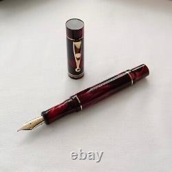 Gioia Allaria Amaranto Fountain Pen Black & Red, Resin