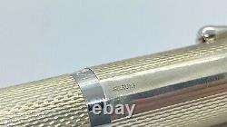 Gorgeous Yafa Fountain Pen, In Box, Sterling Silver, Firm Medium Nib, W. Germany