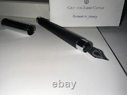 Graf von Faber-Castell Tamitio Black Fountain Pen With Ink