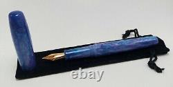 Handmade Winter Solstice Alumilite Fountain Pen