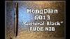Hongdian 6013 General Black Fude Fountain Pen Unboxing And Review 2021