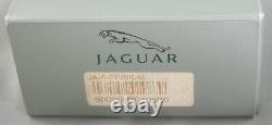 Jaguar Concept Black Lacquer & Silver Fountain Pen Medium Nib New In Box