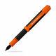 Kaweco Ac Sport Fountain Pen Orange With Black Nib Fine Point New