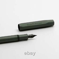 Kaweco AL Sport Fountain Pen Limited Edition Midnight Green, Fine Nib